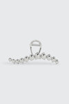 Wavy Metal Ball Hair Claw