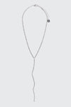 Rhinestone Lariat Necklace