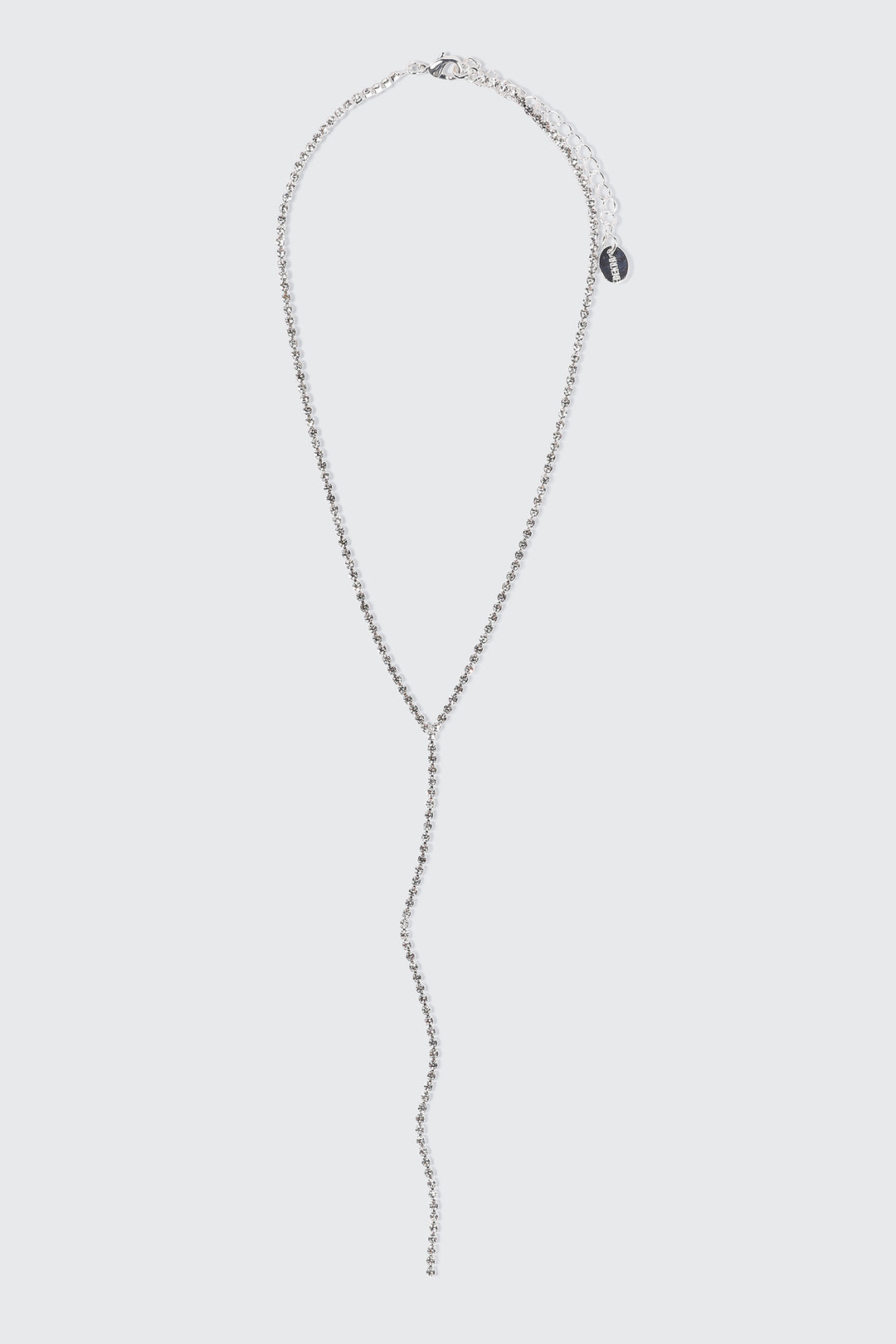Rhinestone Lariat Necklace