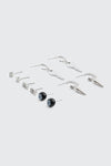 5-Pack Hoop and Stud Earrings