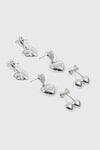 3-Pack Heart & Cherry Earrings