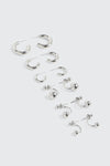 6-Pack Hoop and Stud Earrings