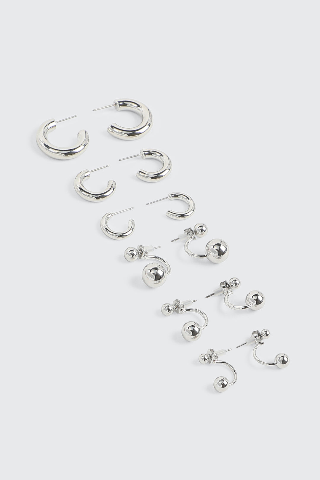 6-Pack Hoop and Stud Earrings