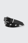 Ceinture cloutée à bout métallique