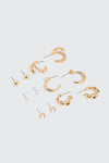 6-Pack Hoop & Stud Earrings