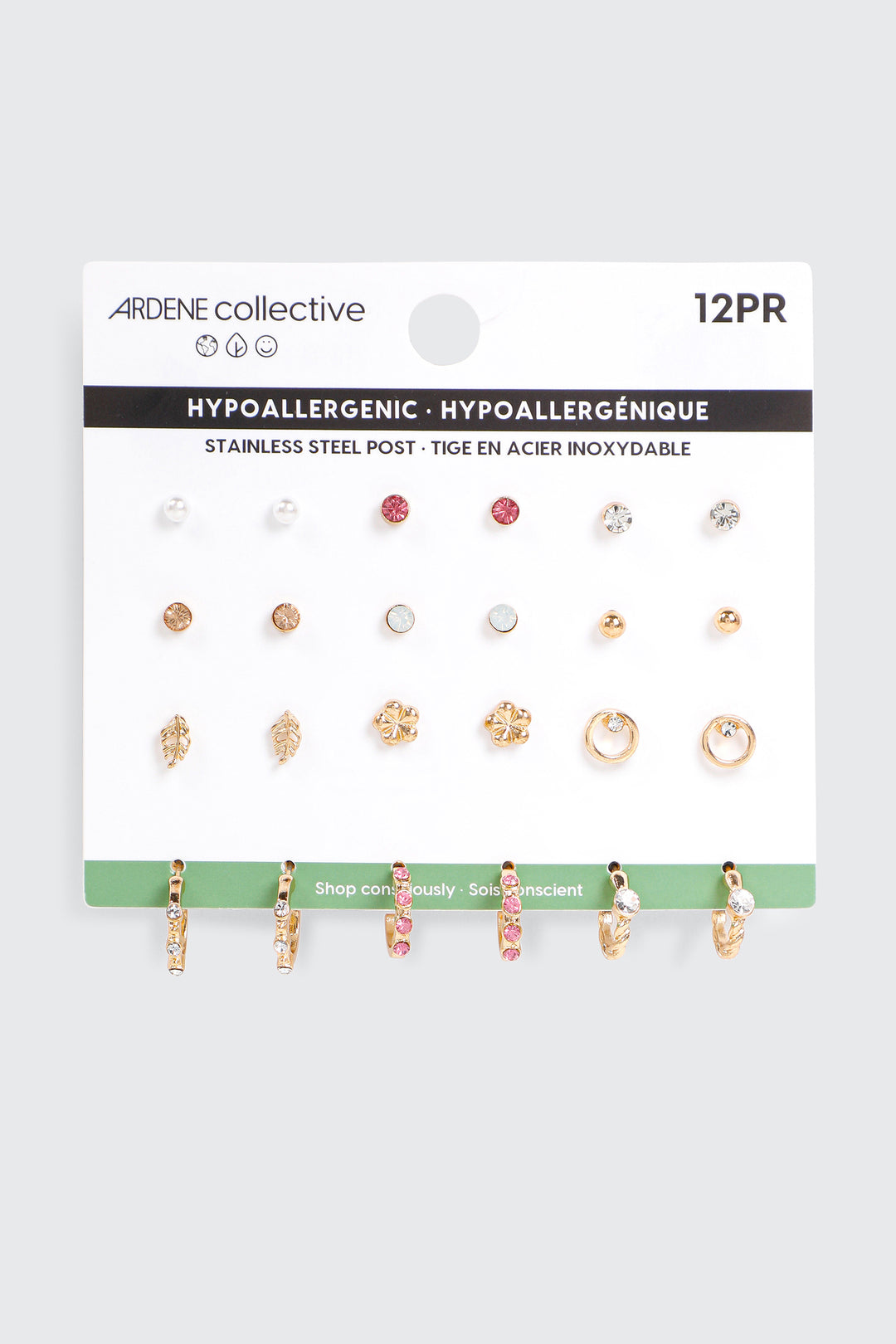 12-Pack Assorted Earrings