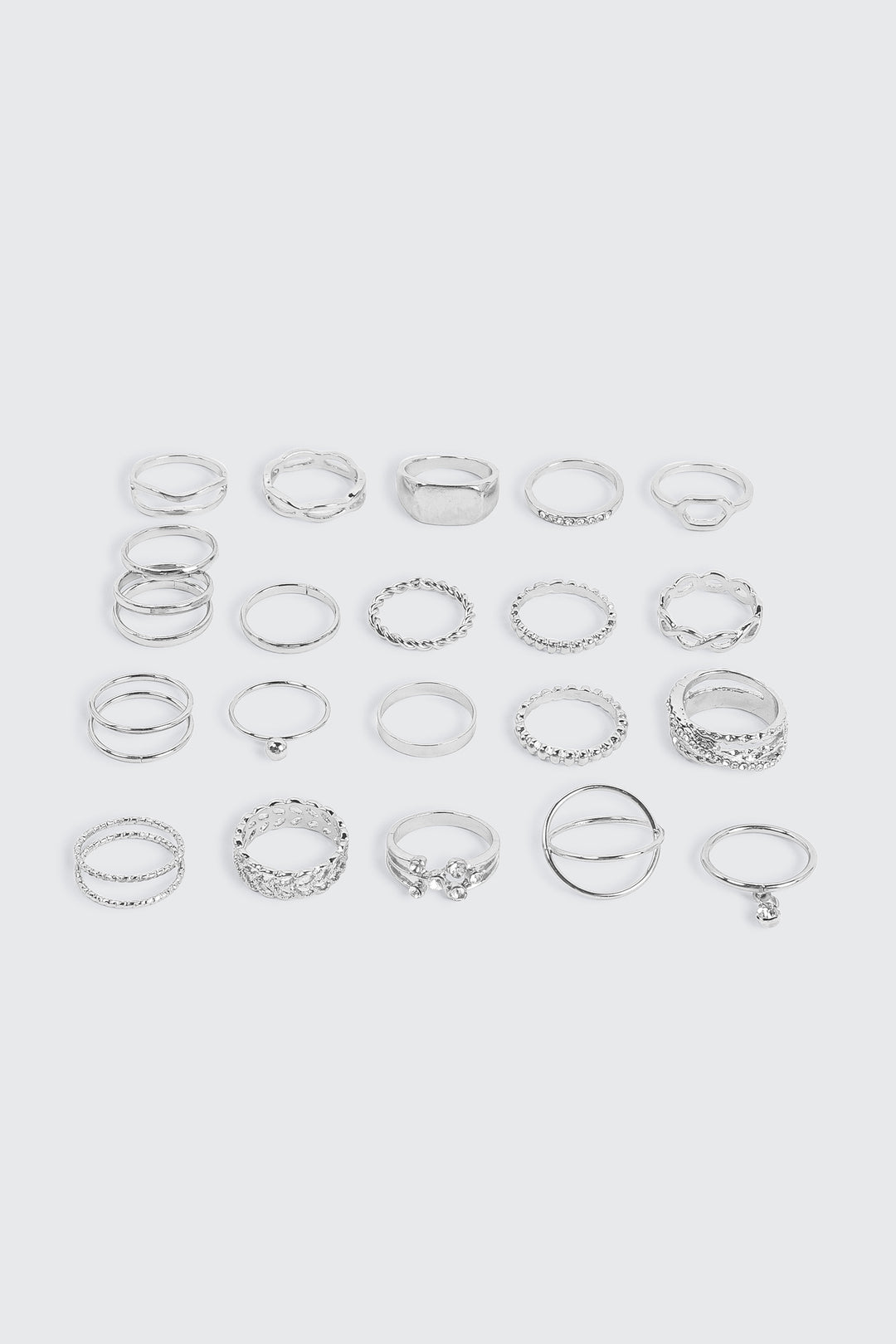 20-Pack Assorted Rings