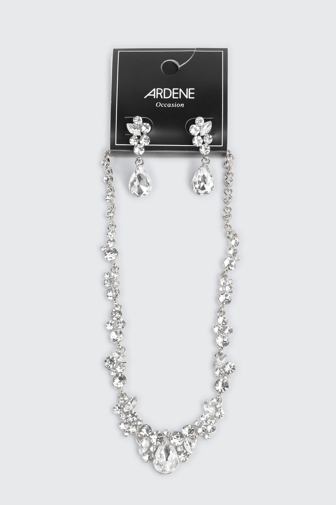 Floral Necklace and Earring Set