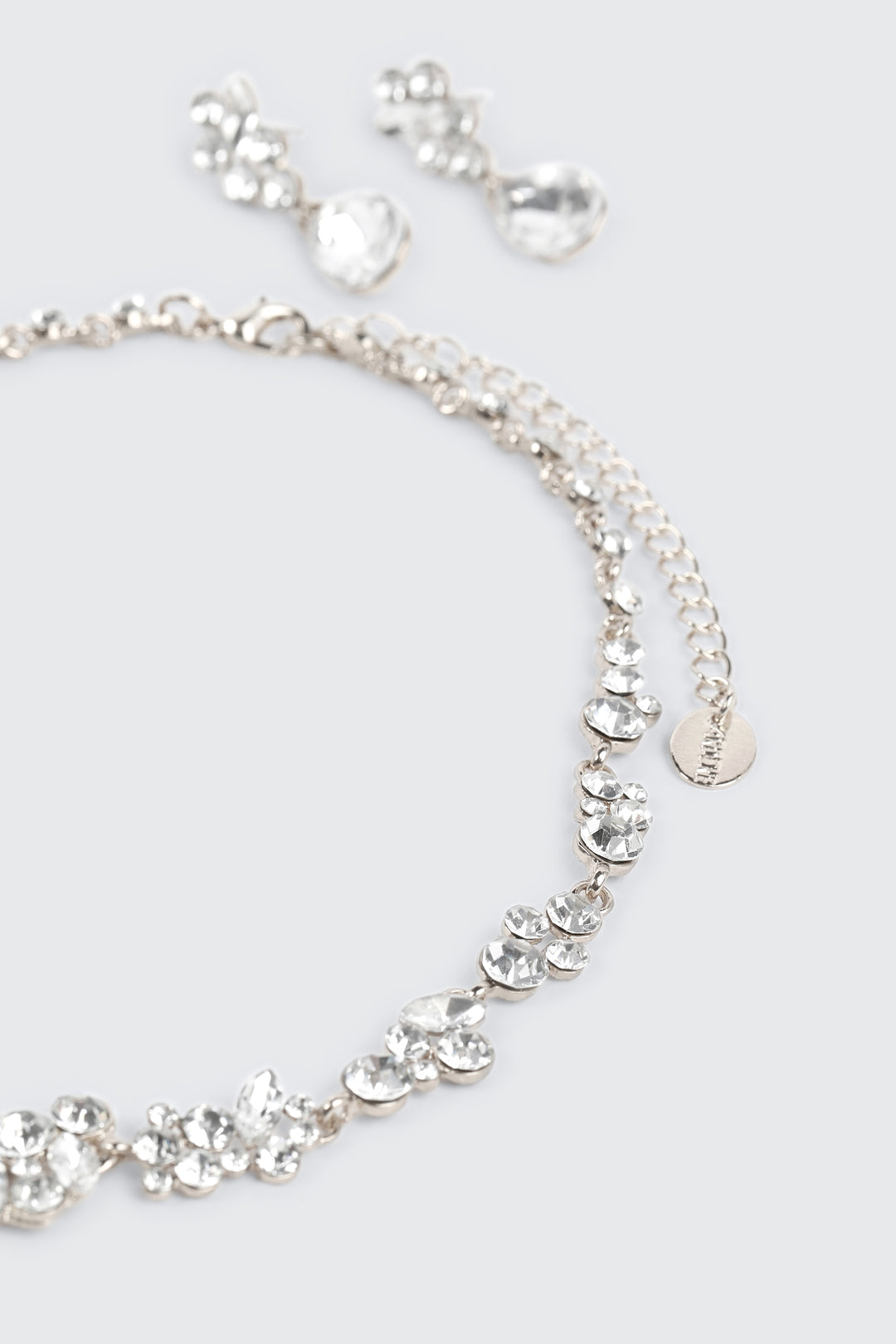 Floral Necklace and Earring Set