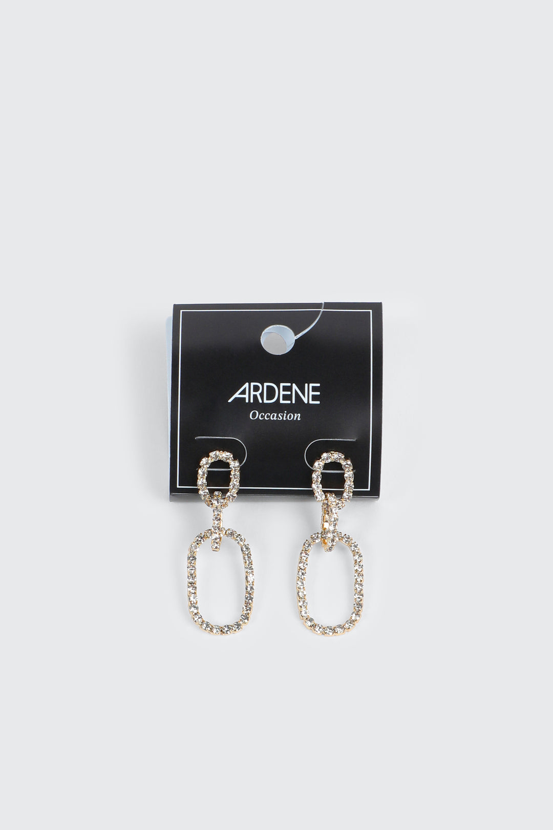 Boucles d'oreilles à mailles ovales
