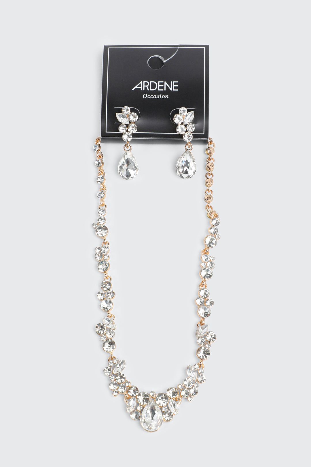 Floral Necklace and Earring Set