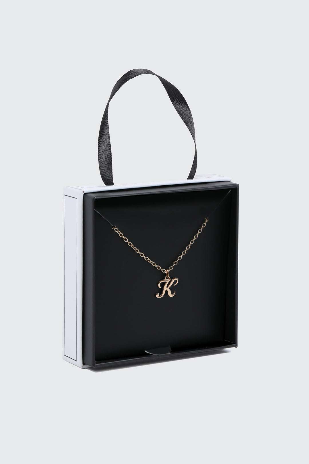 Initial K Necklace