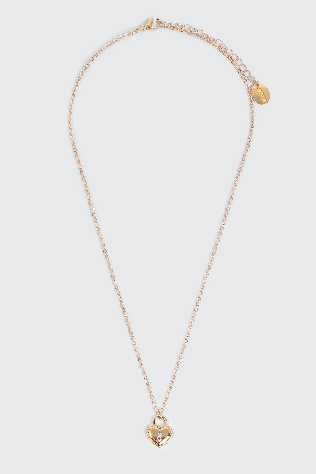 Heart Padlock Necklace