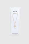 14K Gold Plated Cross Necklace