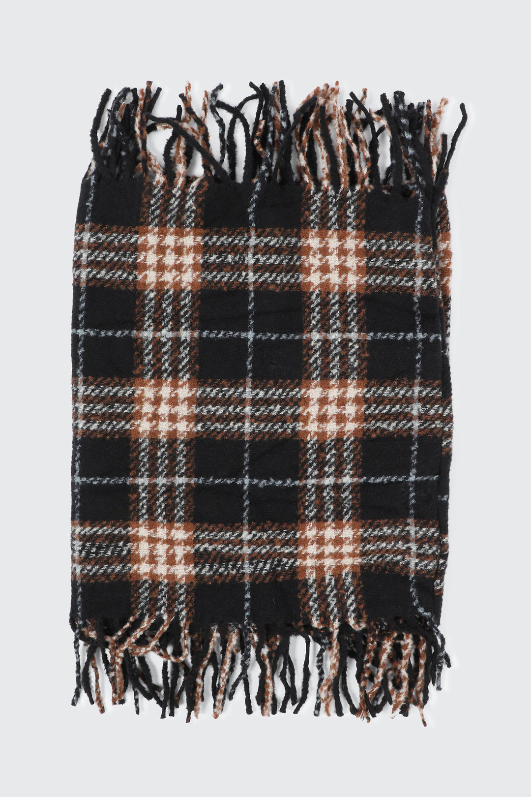 Fringed Infinity Scarf