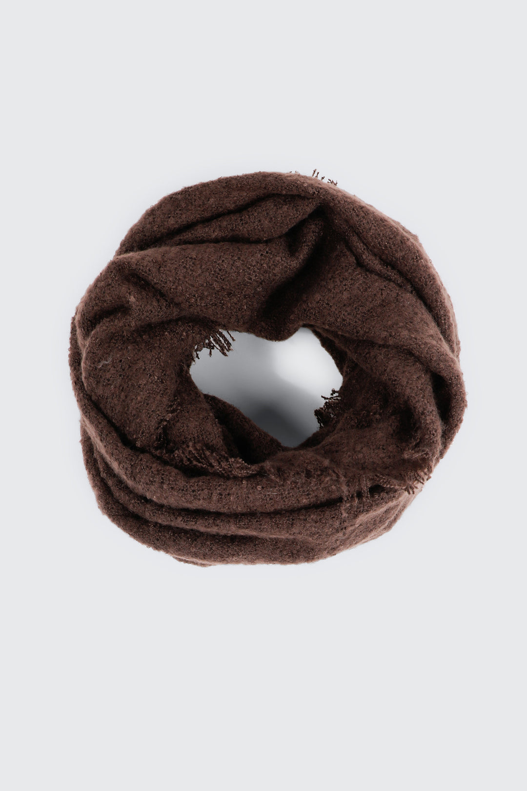 Fringed Infinity Scarf