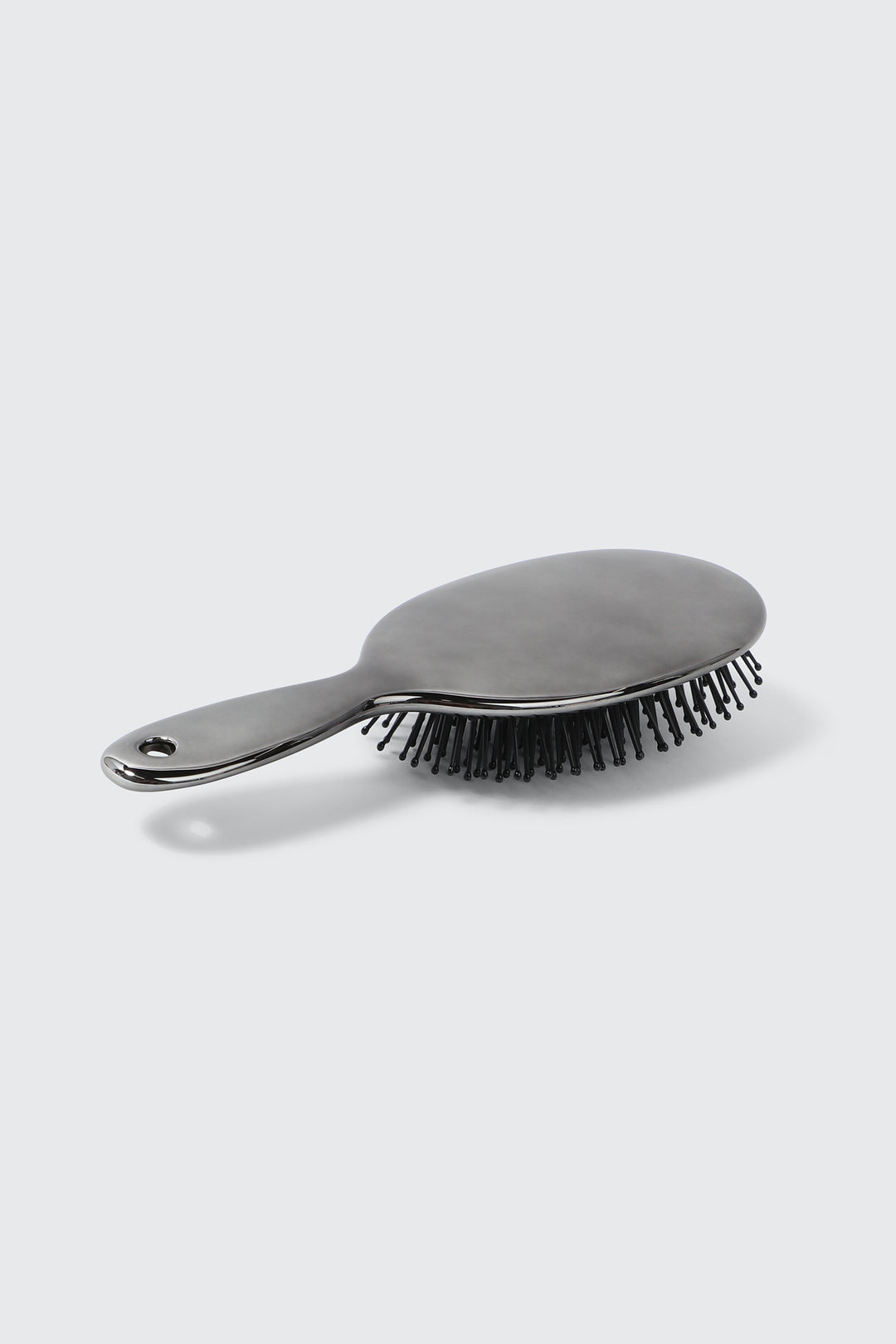 Metallic Paddle Hairbrush