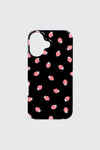 Strawberry Print iPhone 16 Case