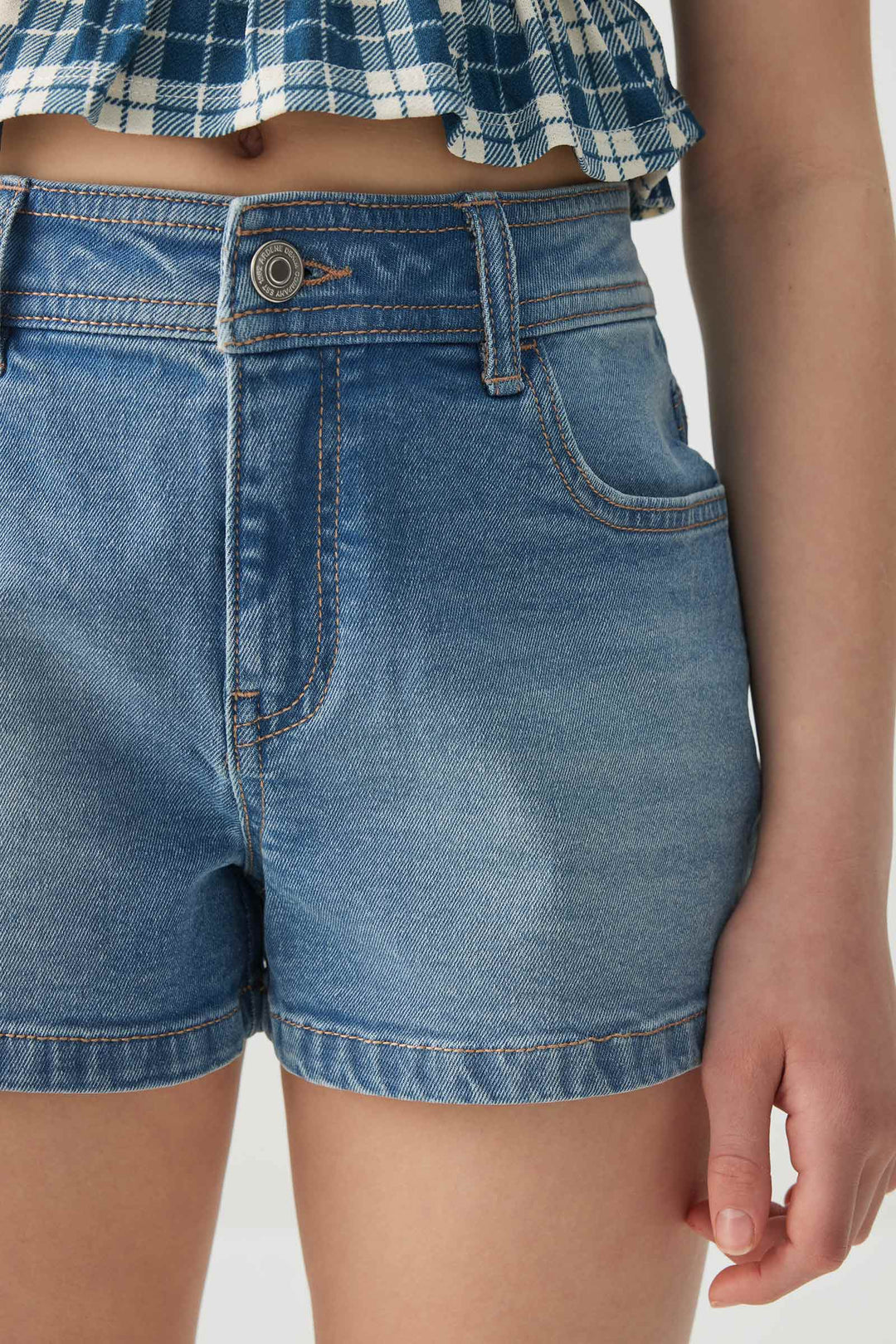 Short en denim