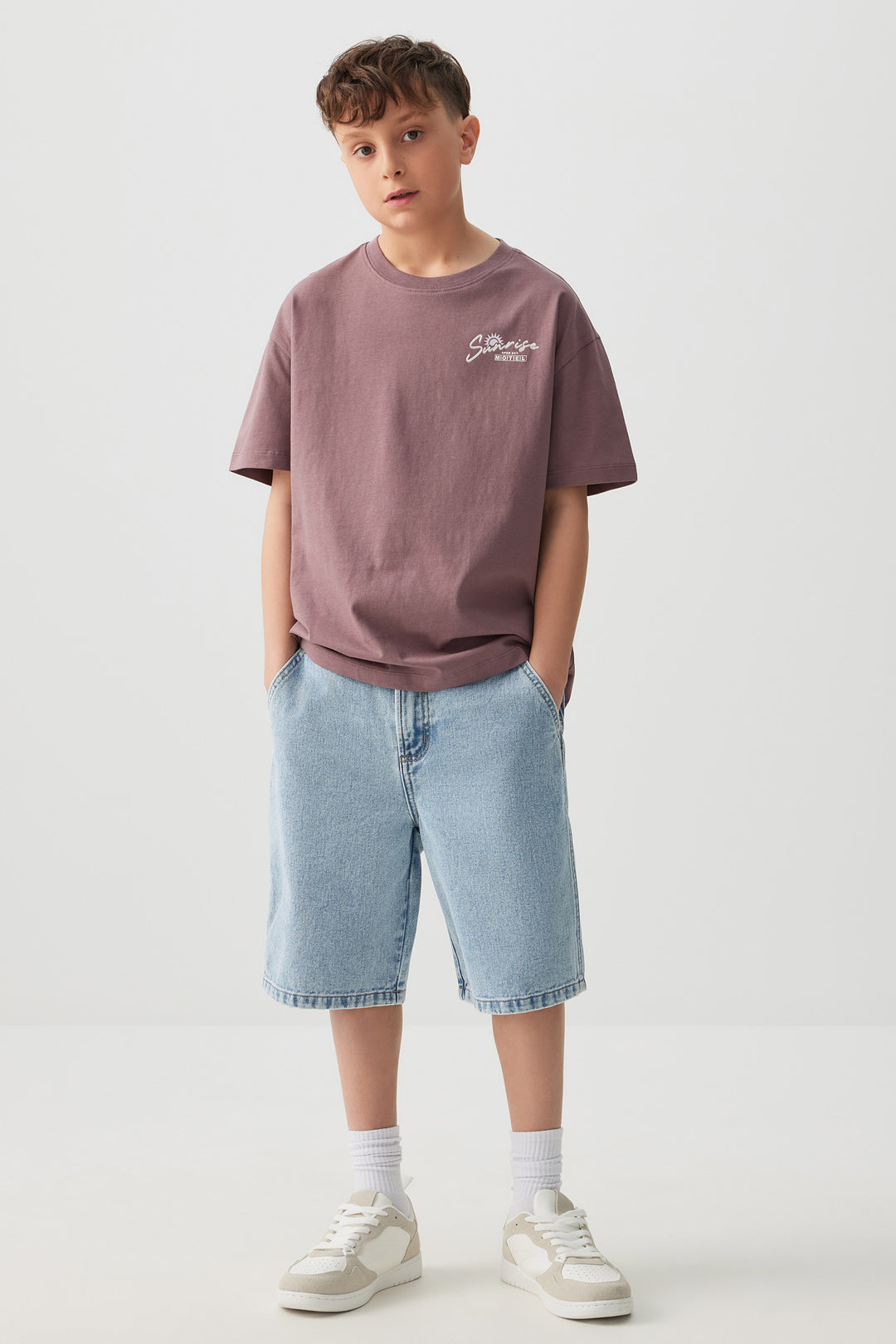 Bermuda menuisier en denim