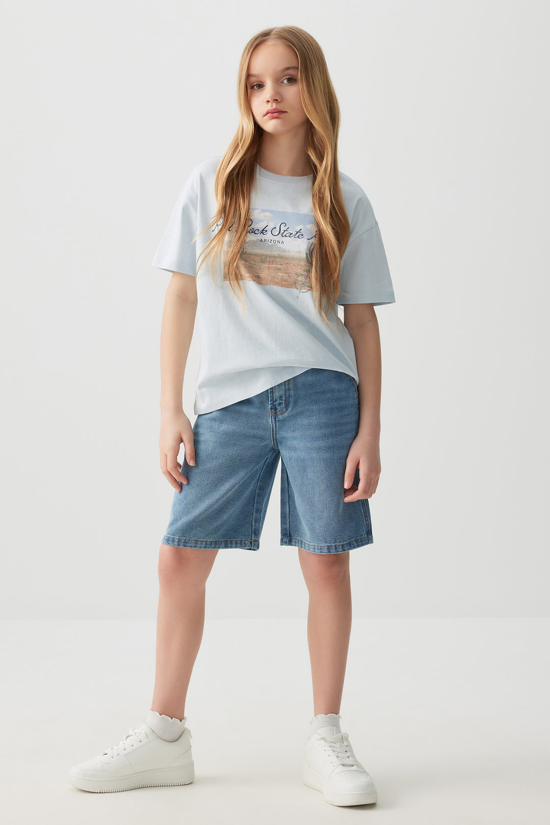 Bermuda menuisier en denim