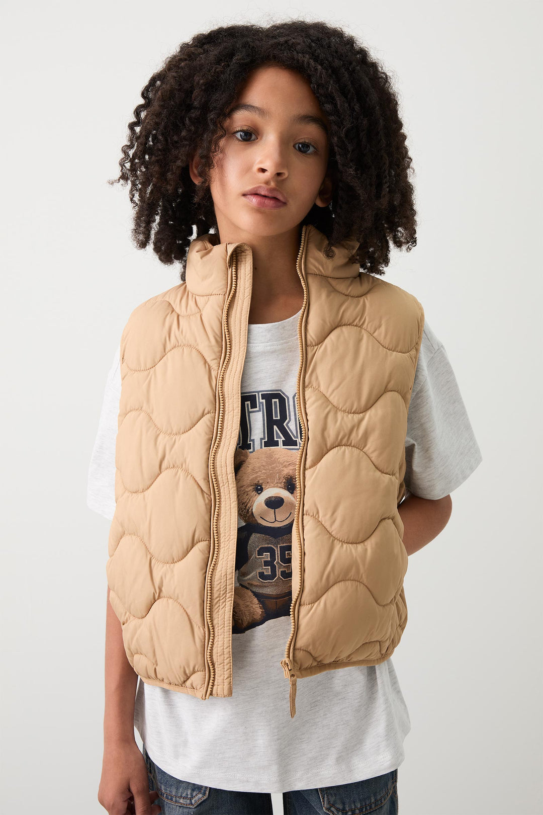 Veste matelassée sans manches