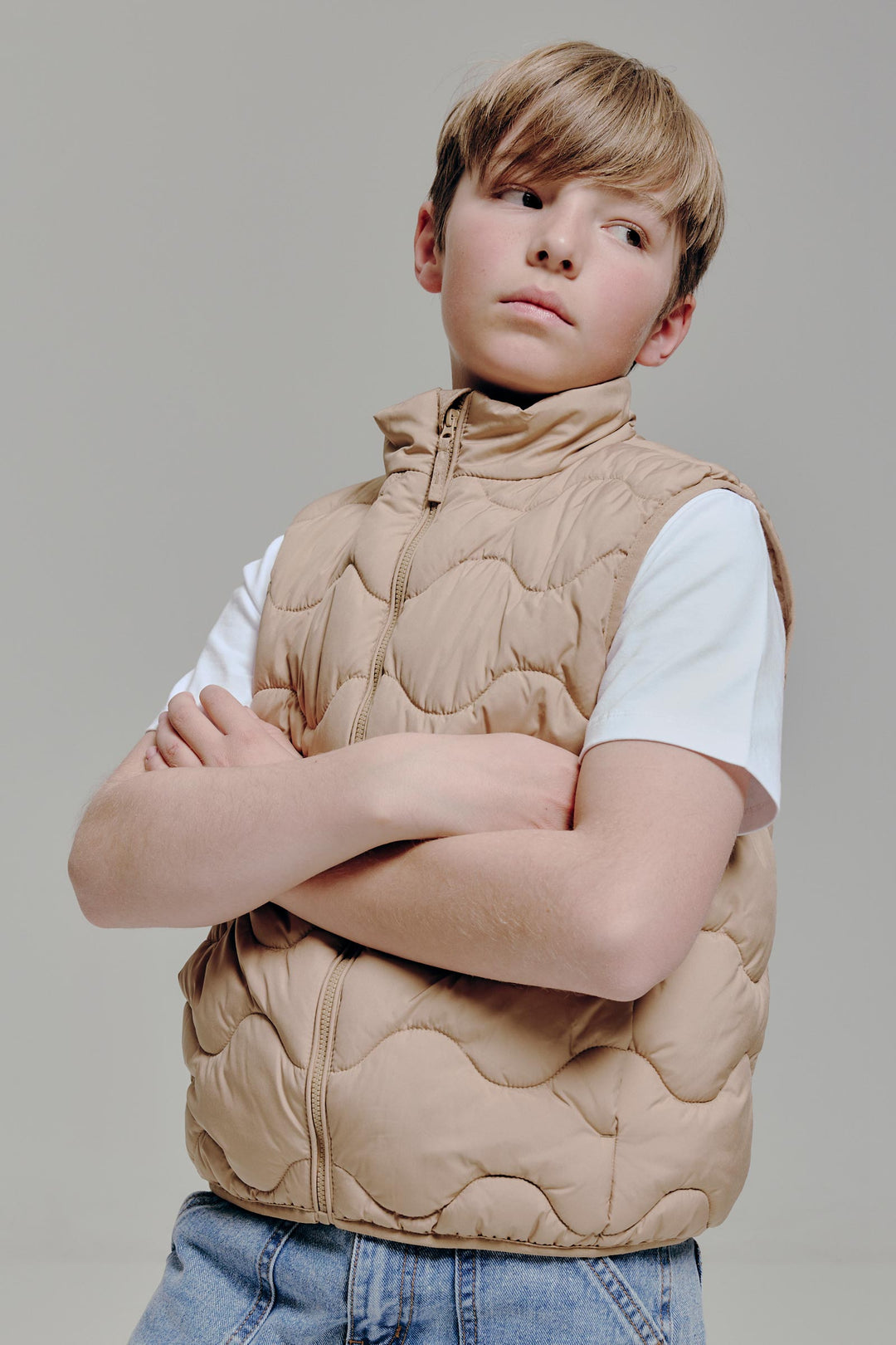 Veste matelassée sans manches