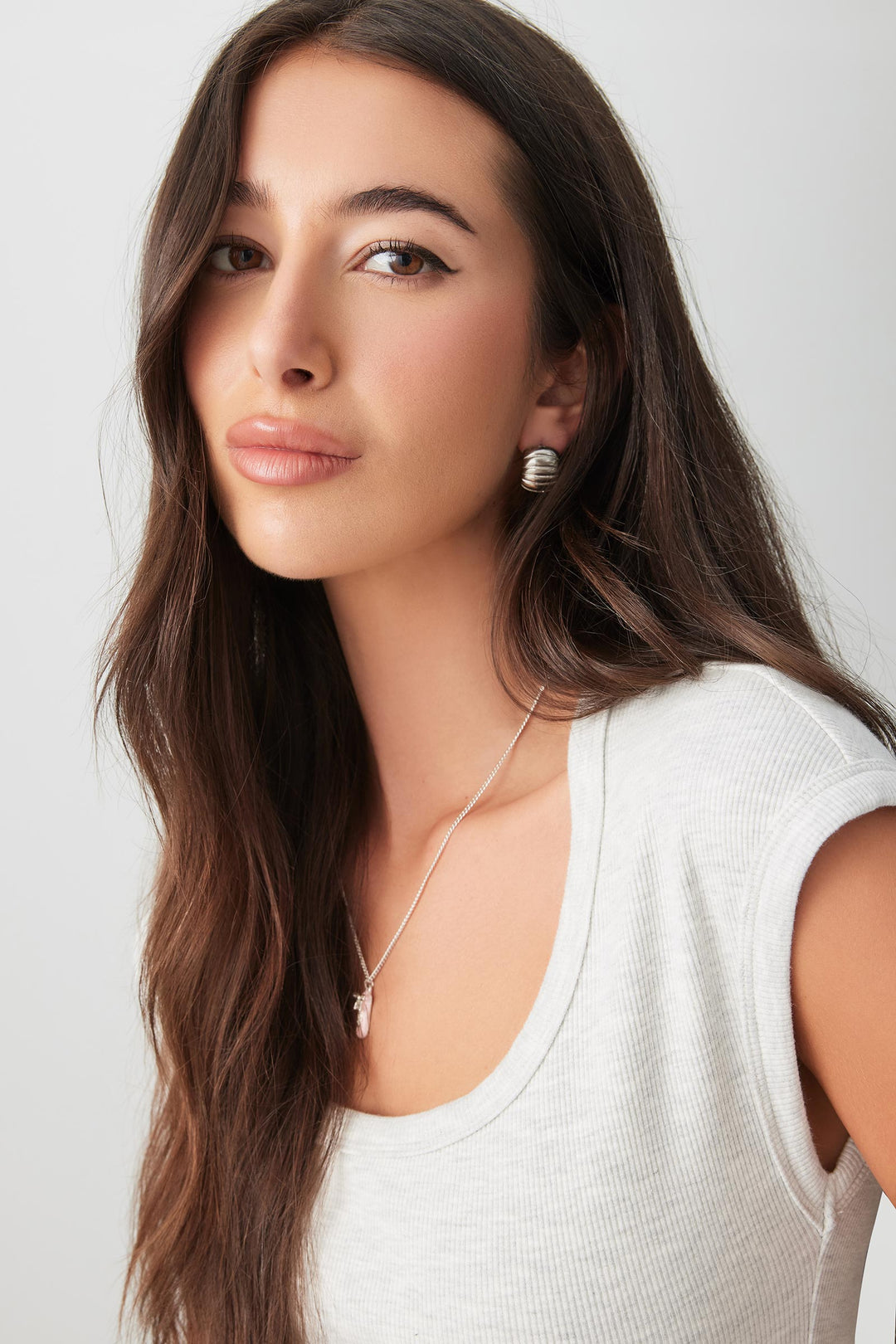 Scoop Neck Crop T-Shirt