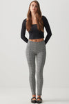 High Rise Pintuck Leggings
