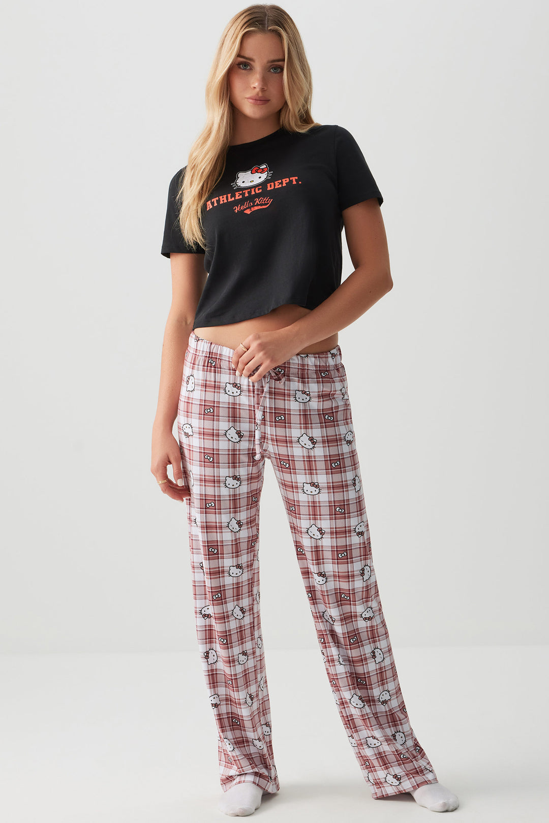 T-shirt court Hello Kitty