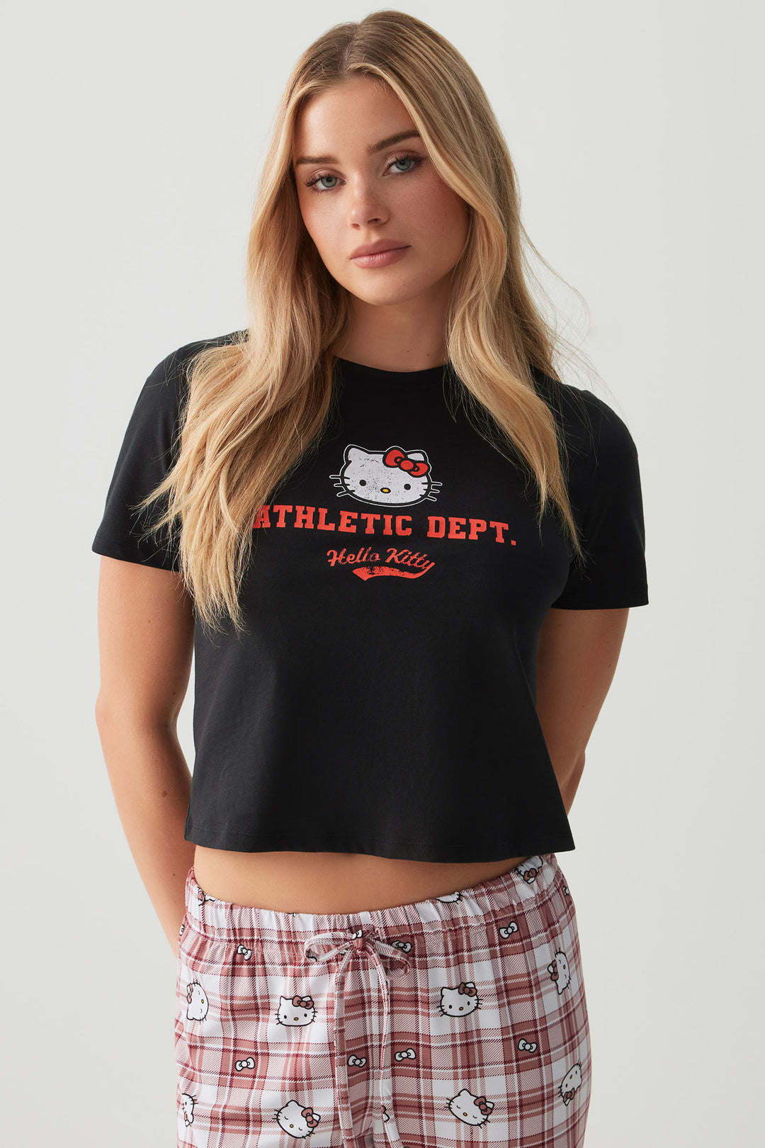 T-shirt court Hello Kitty