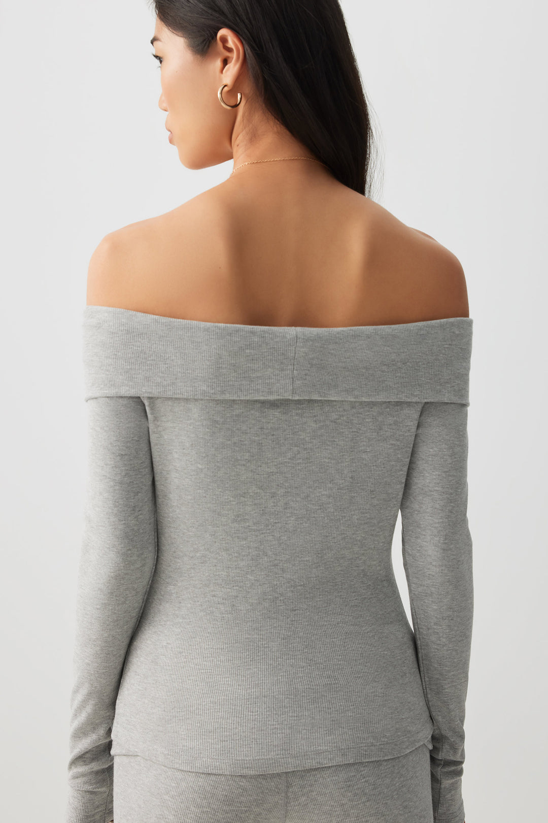 Super Stretch Off Shoulder Top