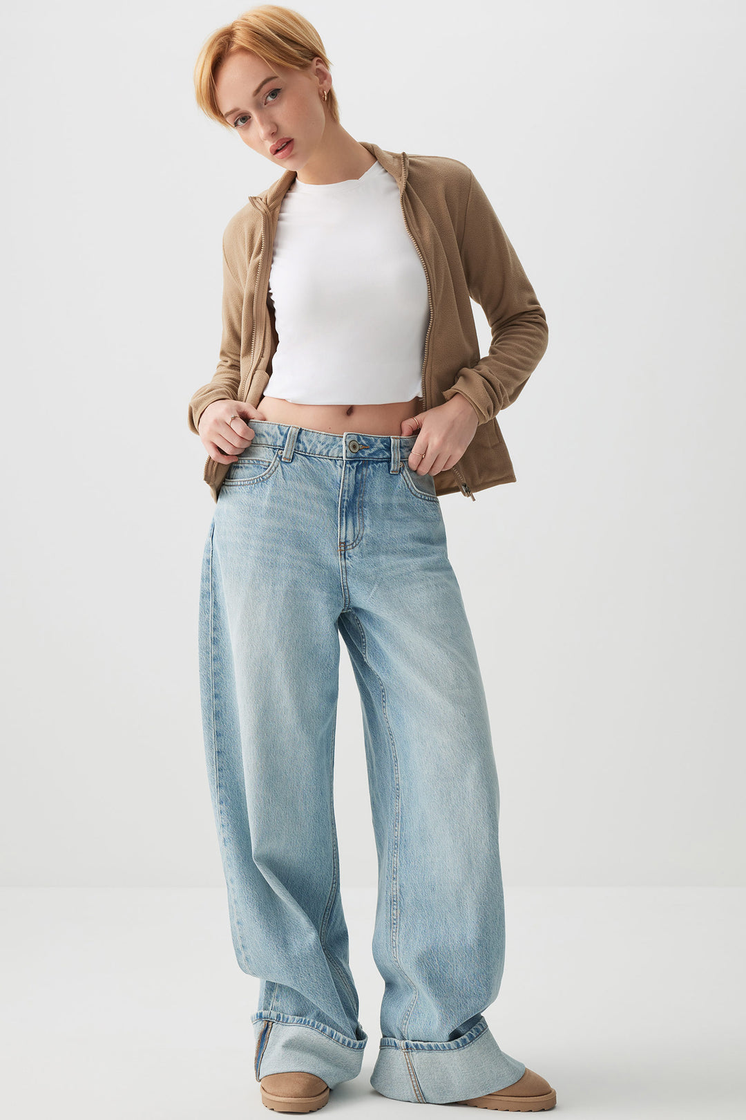 Zip Up Polar Fleece Jacket