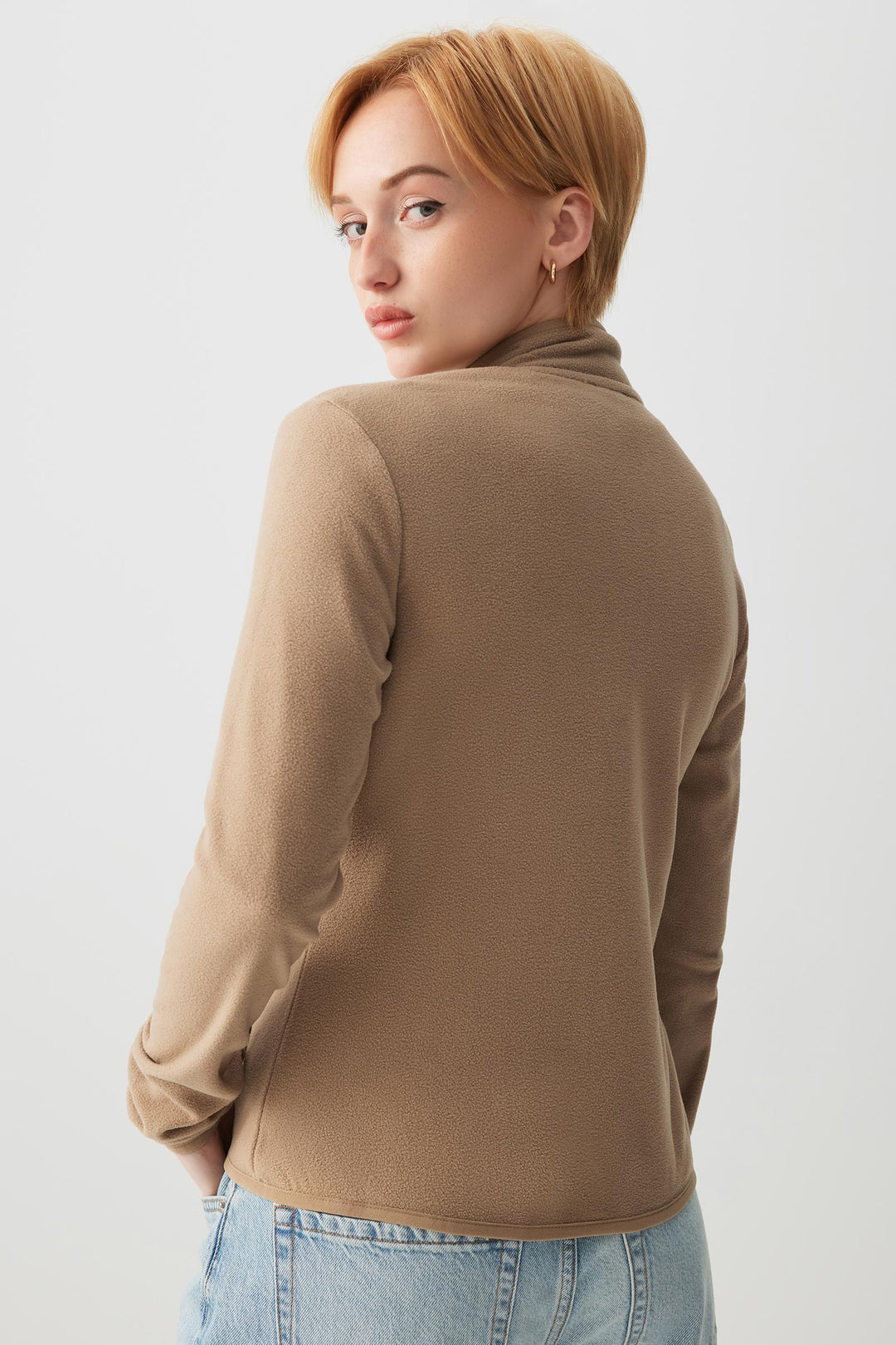 Zip Up Polar Fleece Jacket