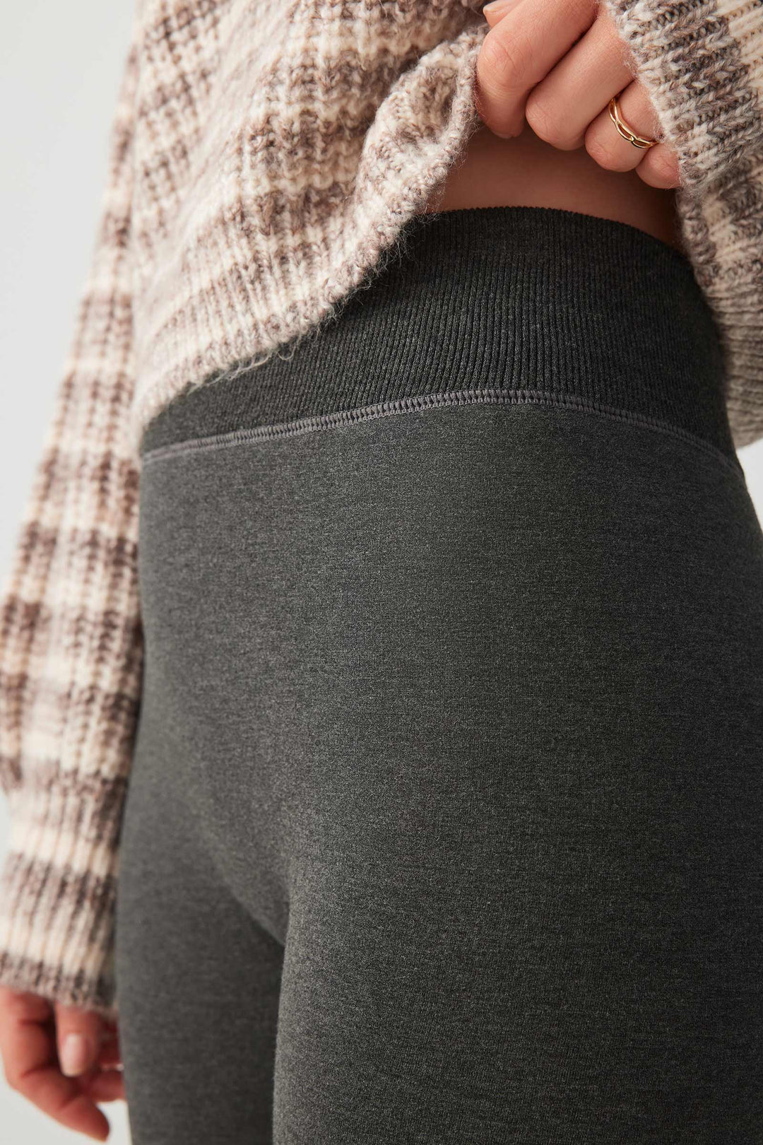 Faux Fur Lined Seamless Leggings
