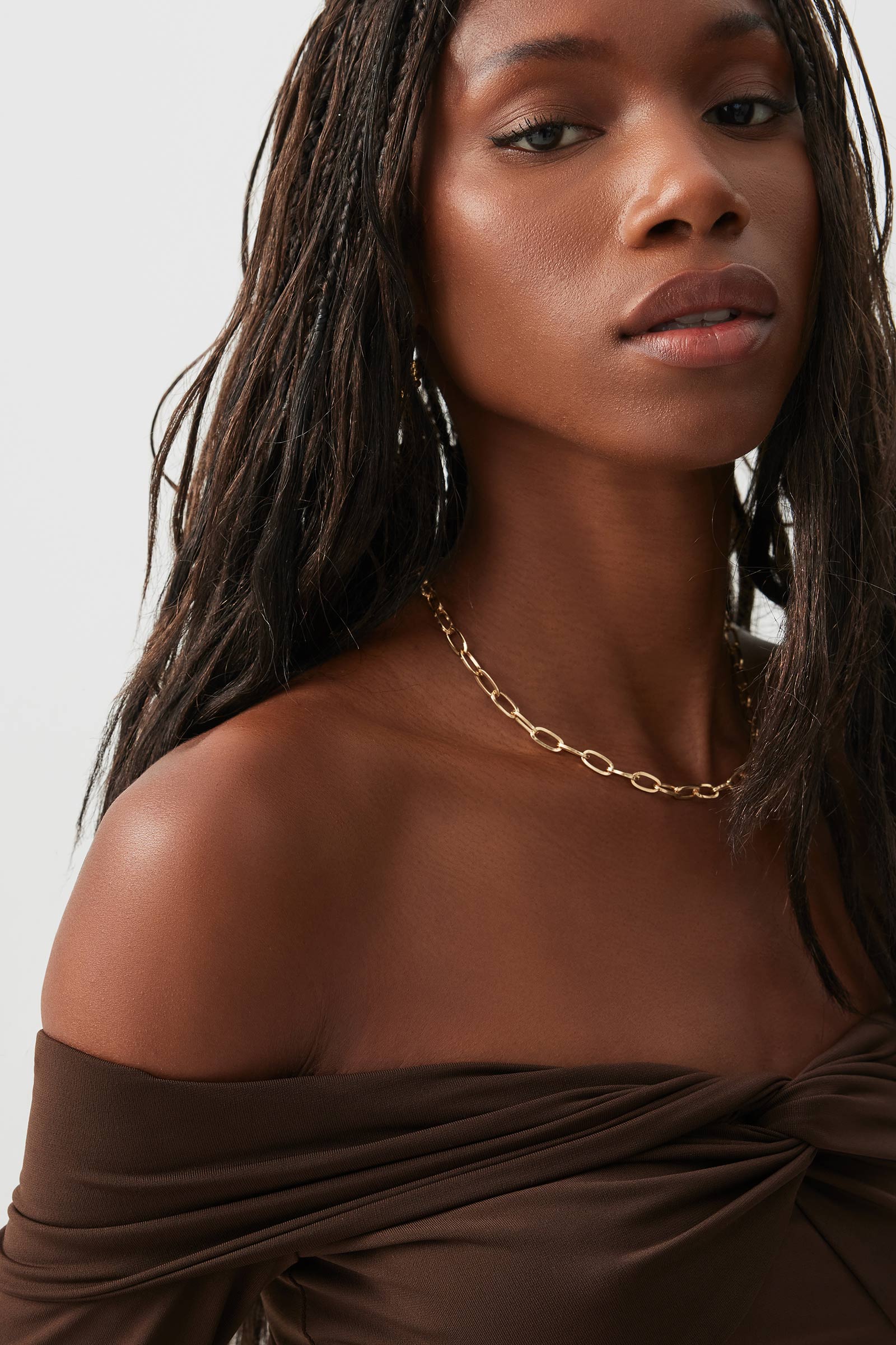Twist Front Off Shoulder Top – Ardene
