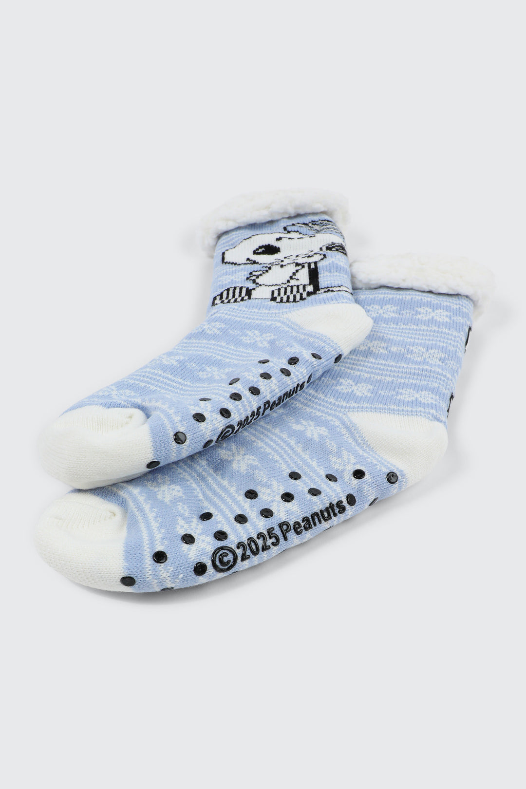 Chaussettes pantoufles Snoopy