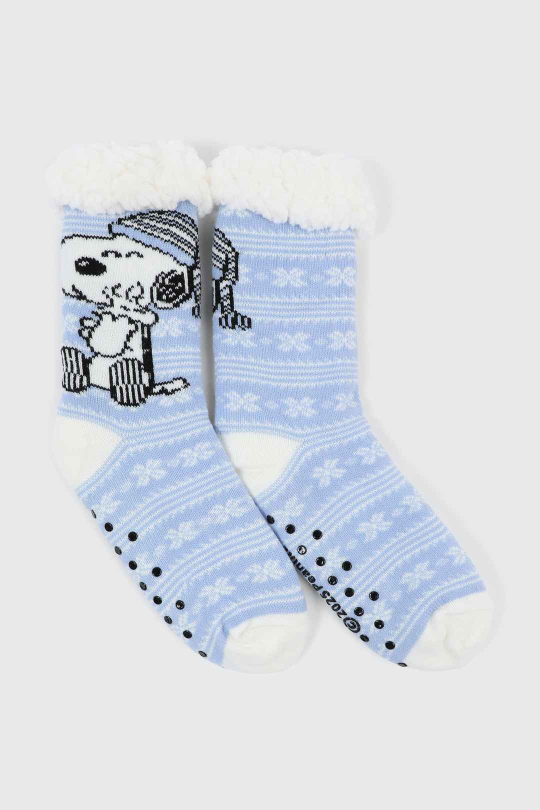 Chaussettes pantoufles Snoopy
