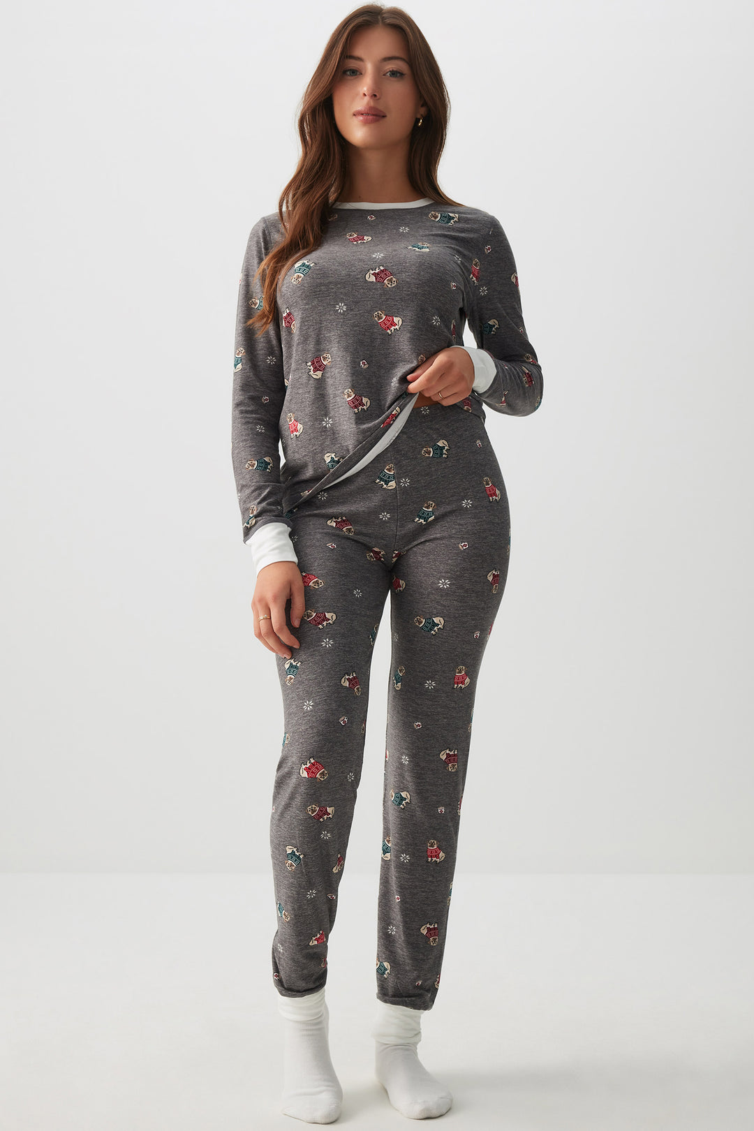 Skinny Jogger PJ Set