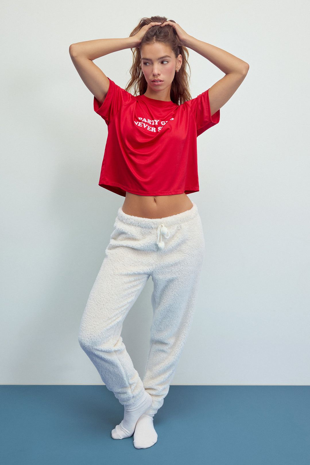 Jogging pyjama en tissu DREAMPLUSH