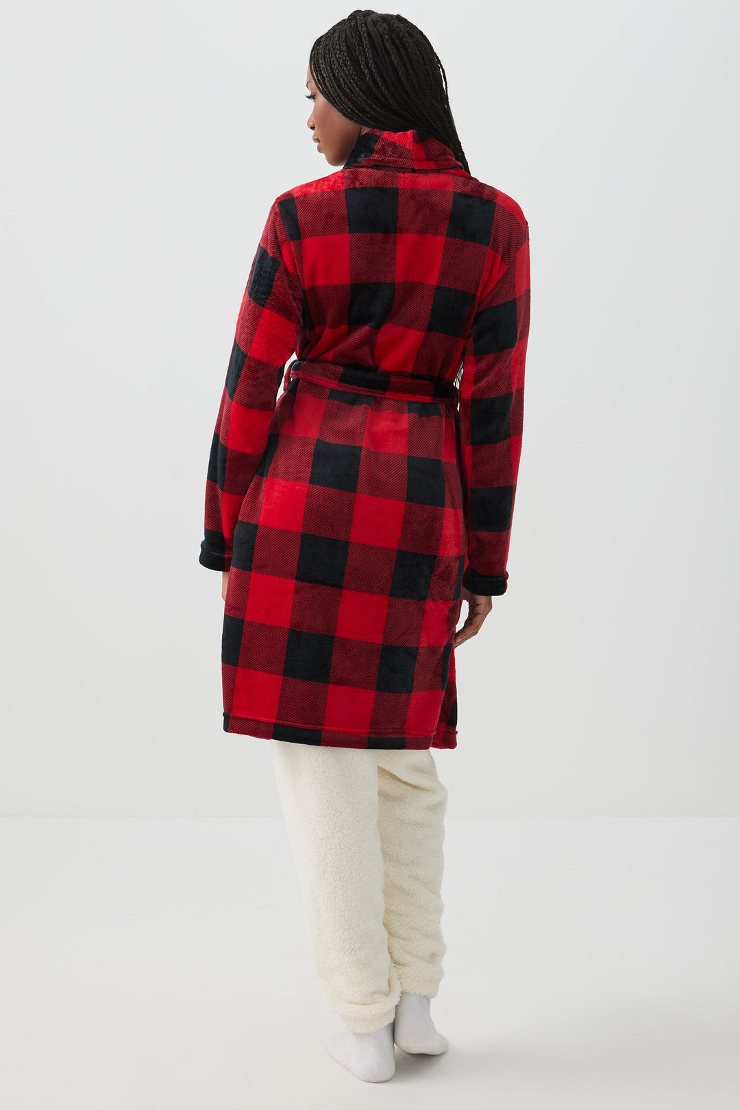 Peignoir court en tissu SUNDAYSOFT