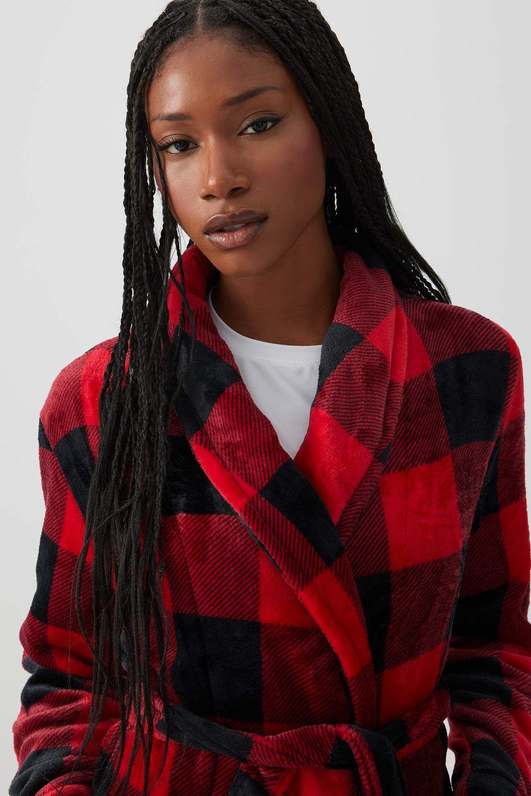 Peignoir court en tissu SUNDAYSOFT