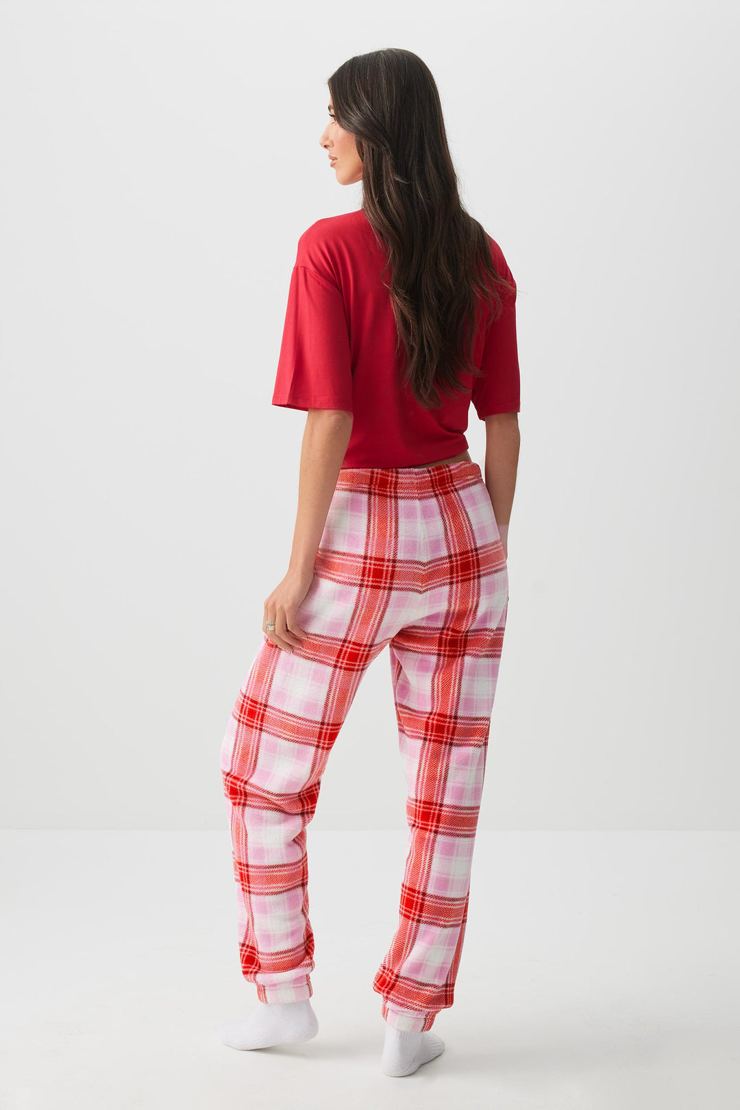 Pantalon de pyjama jogging en tissu SUNDAYSOFT