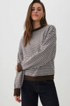 Striped Crew Neck Sweater