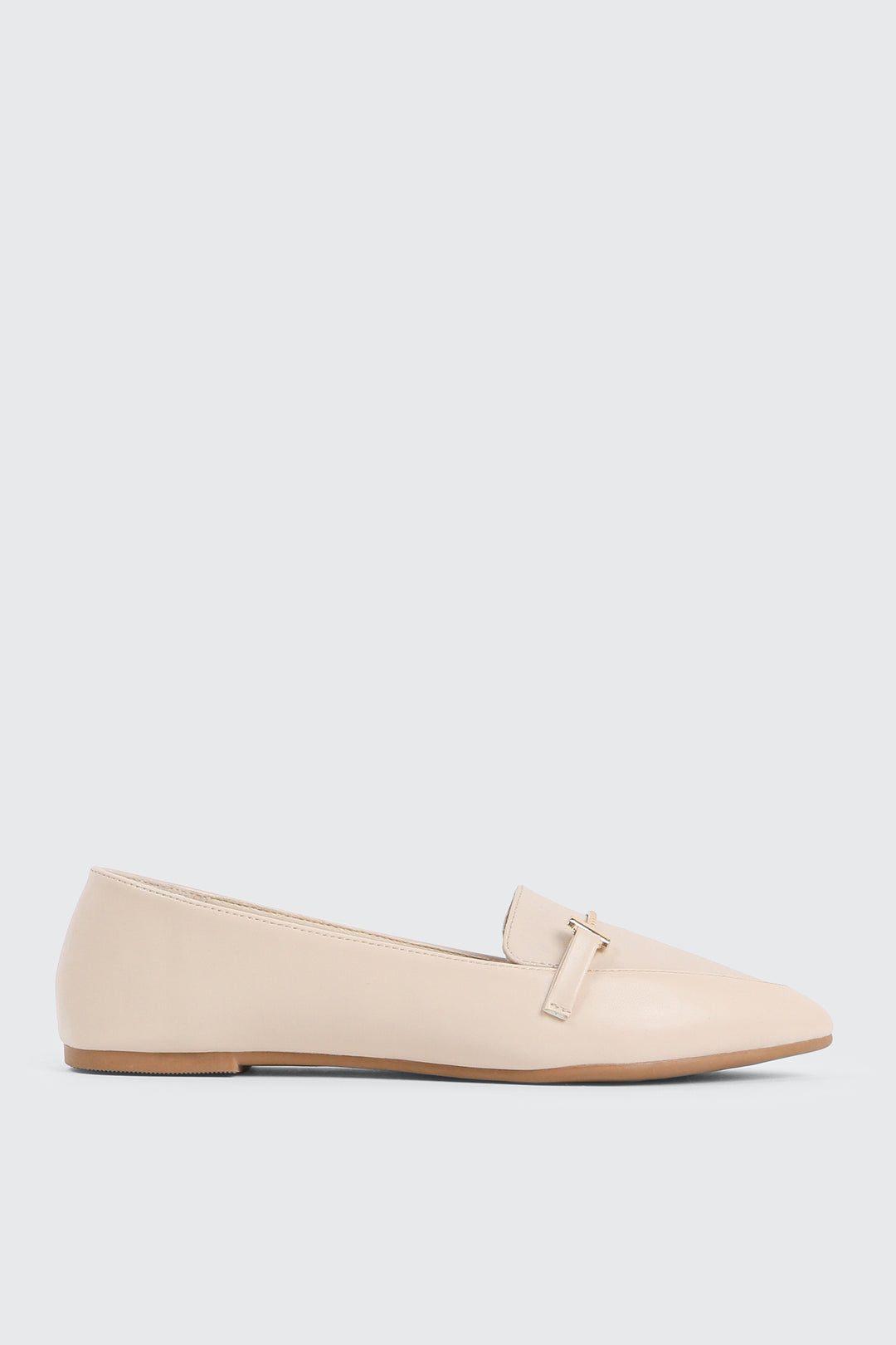 Pointy Loafers with Horsibit Detail