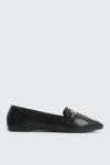 Pointy Loafers with Horsibit Detail