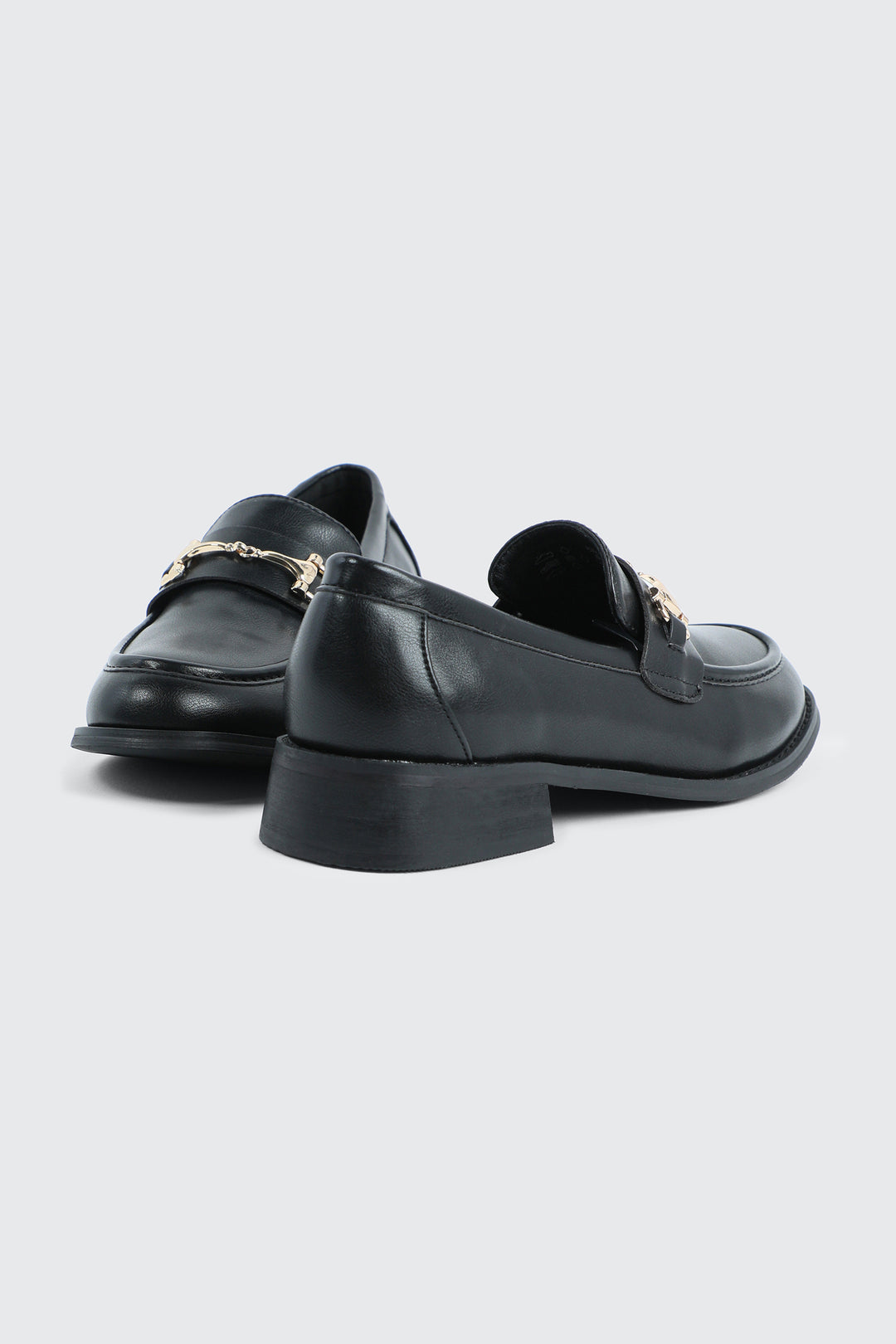 Loafers with Metal Ornament