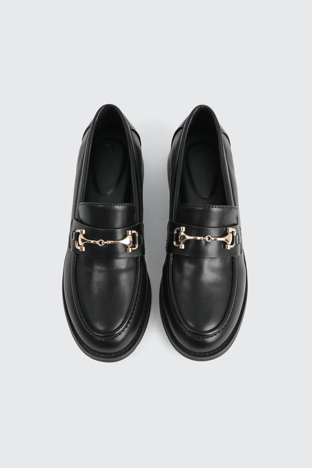 Loafers with Metal Ornament