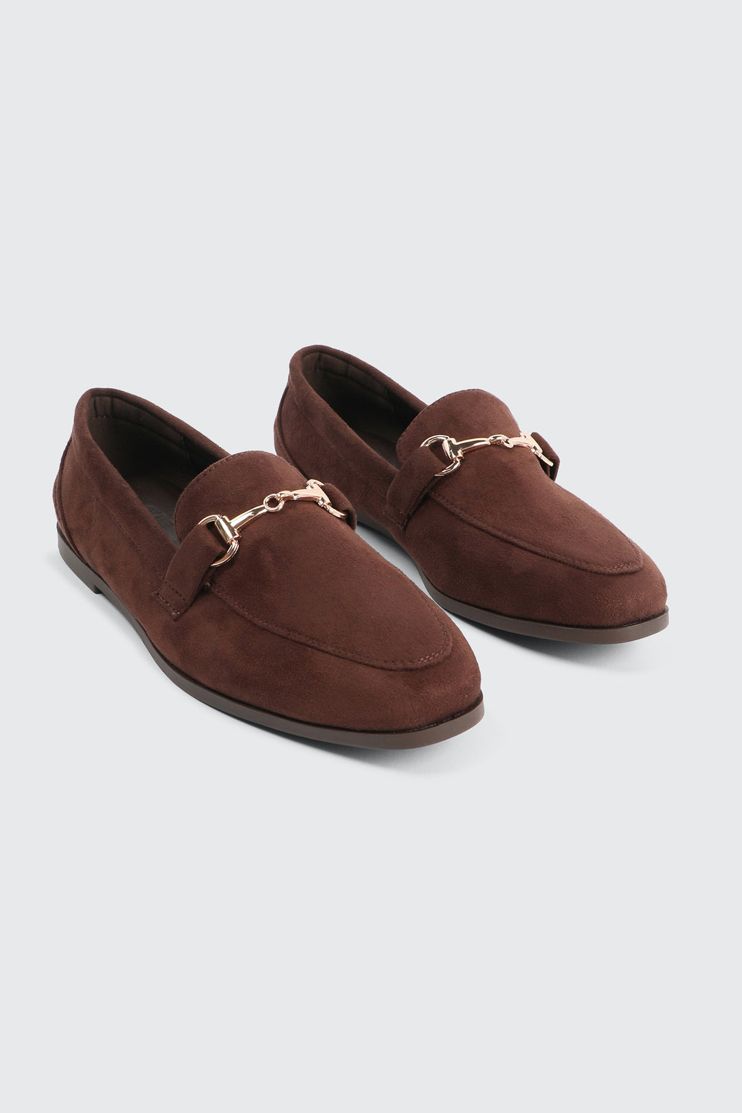 Loafers with Chain Detail