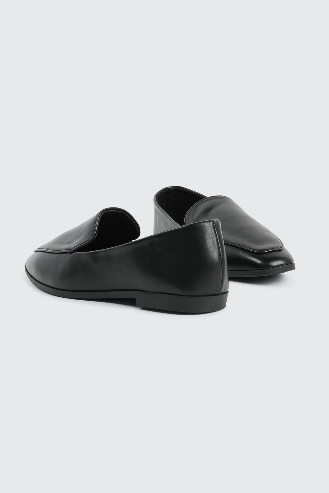 Faux Leather Loafers
